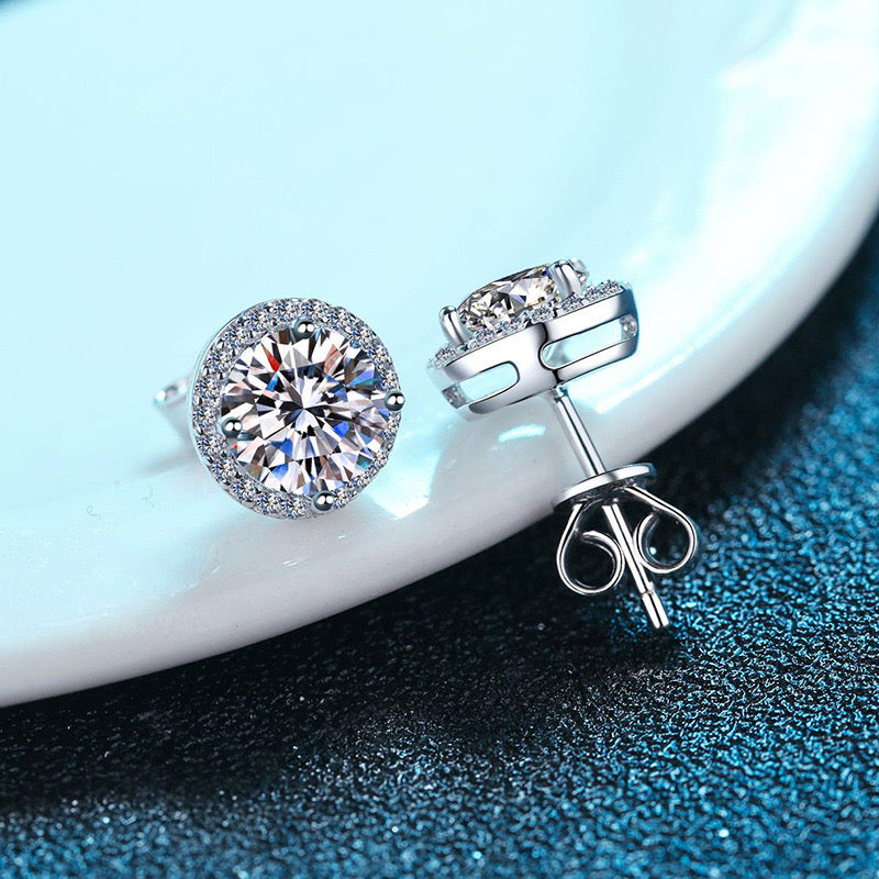 Radiant Round Earrings