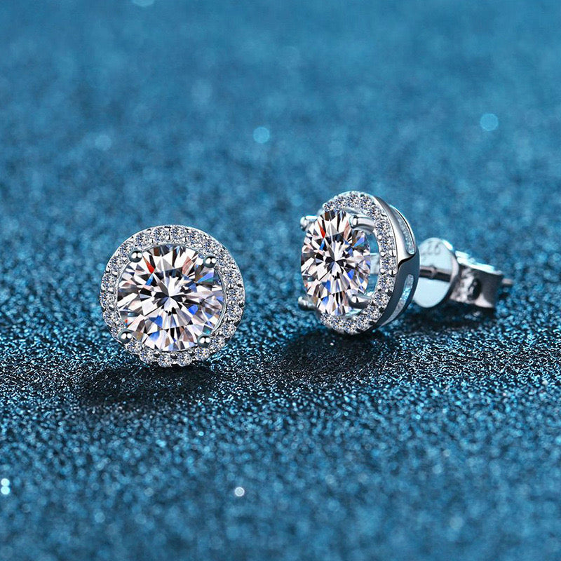 Radiant Round Earrings