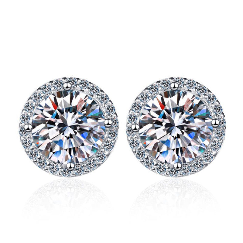 Radiant Round Earrings