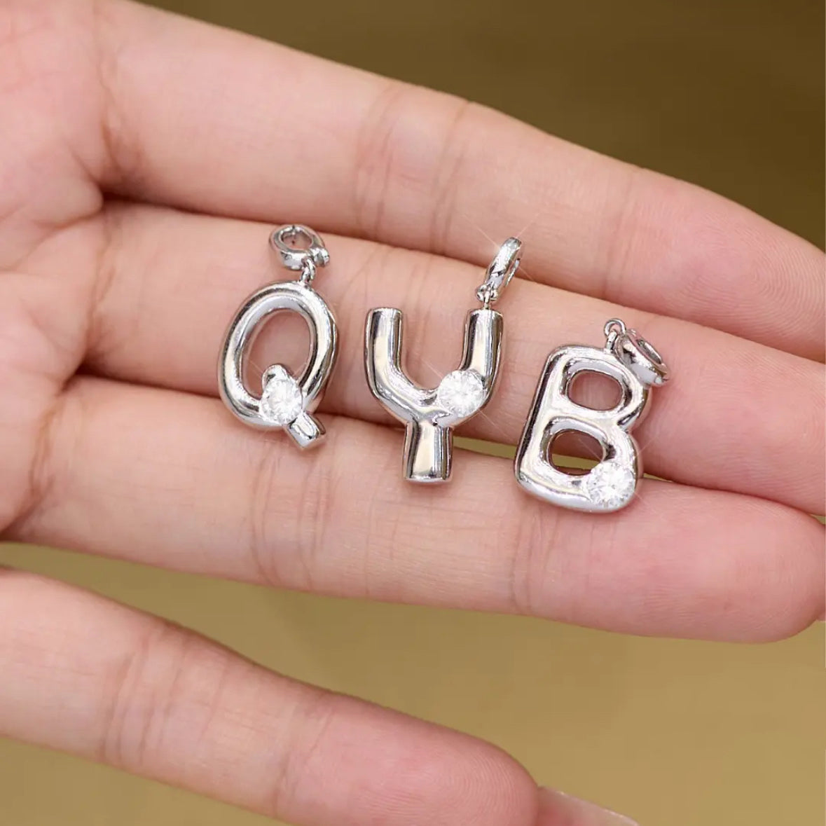 Alphabet Charm Necklace