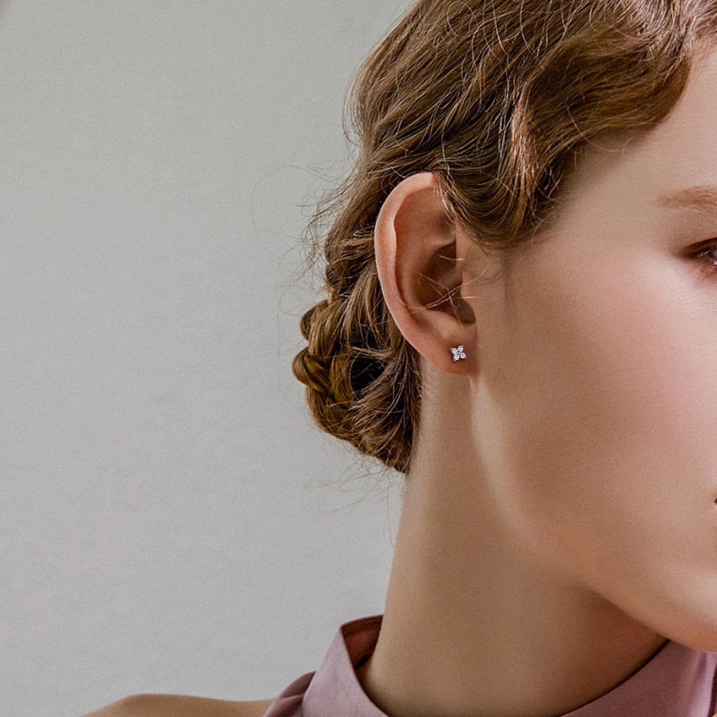 Crystal Clover Earrings