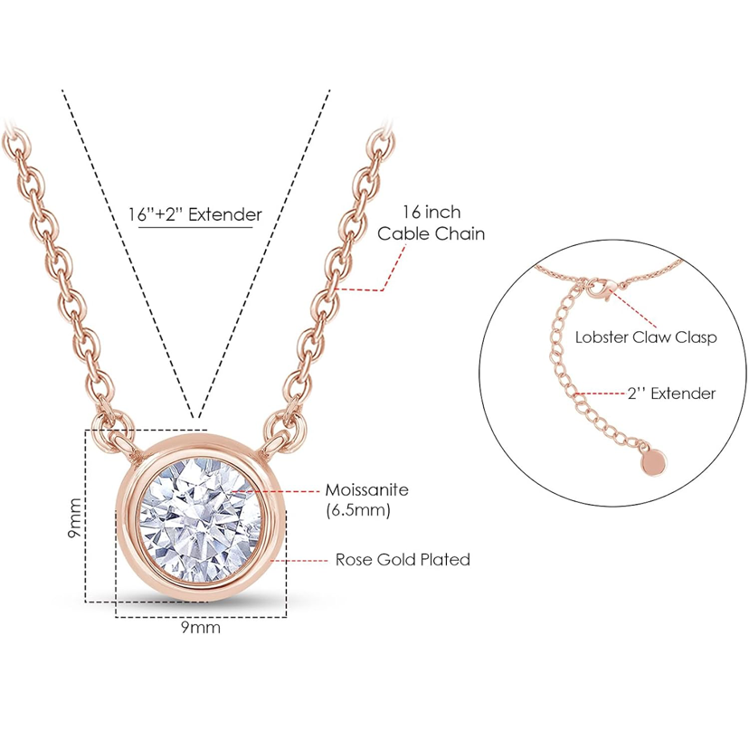 Round Pendant Necklace