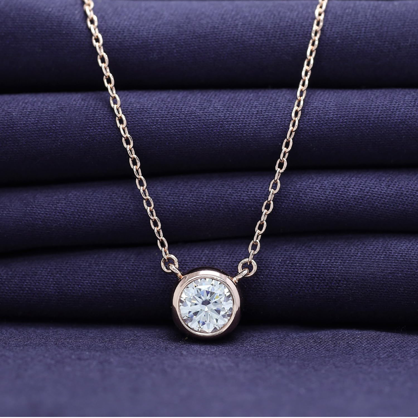 Round Pendant Necklace