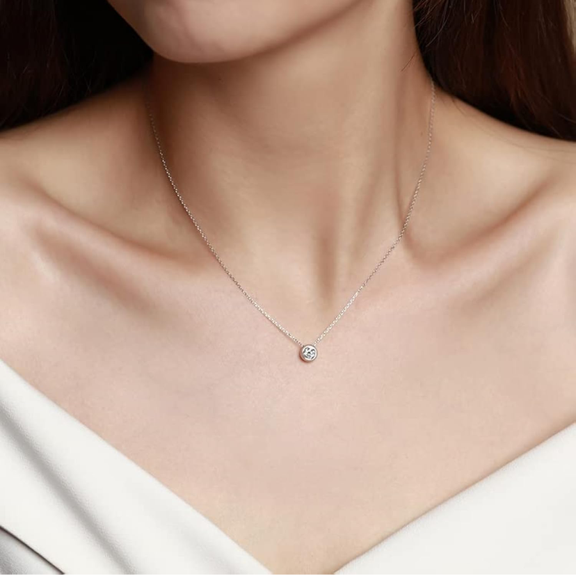 Round Pendant Necklace