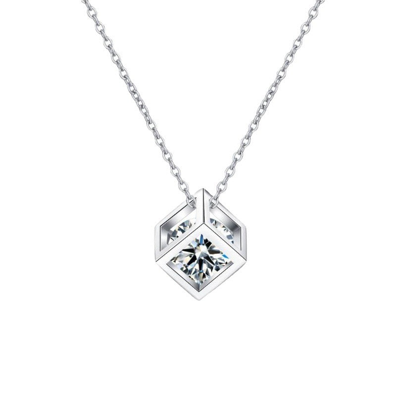 Radiant Cube Necklace