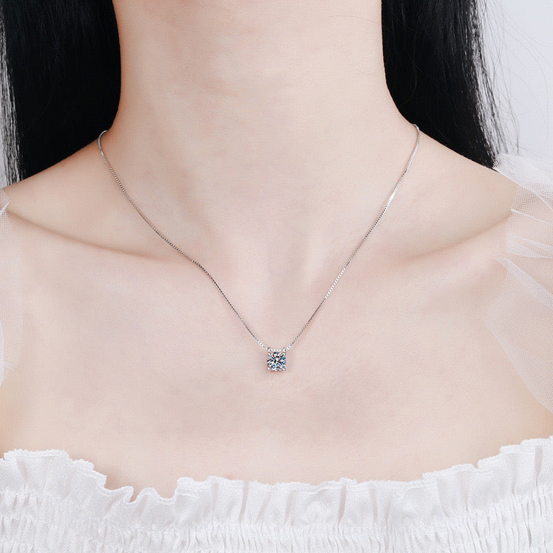 Square Sparkle Necklace