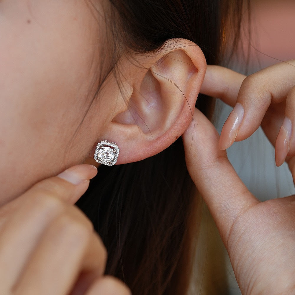 Square Glow Earrings