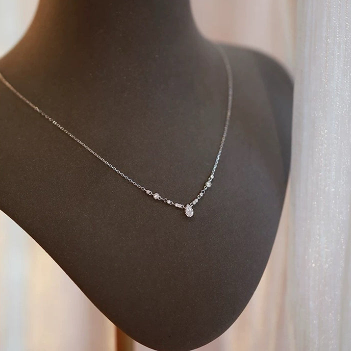 Linked Raindrops Necklace