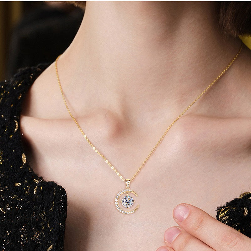 Starlit Moon Necklace