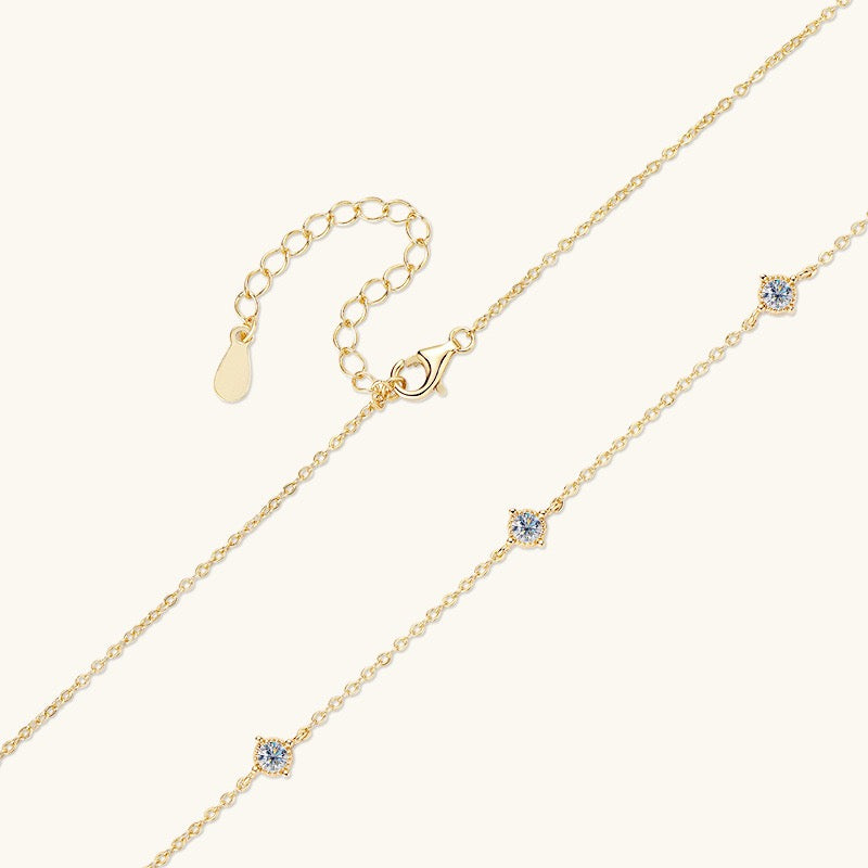 Gleaming Starry Necklace