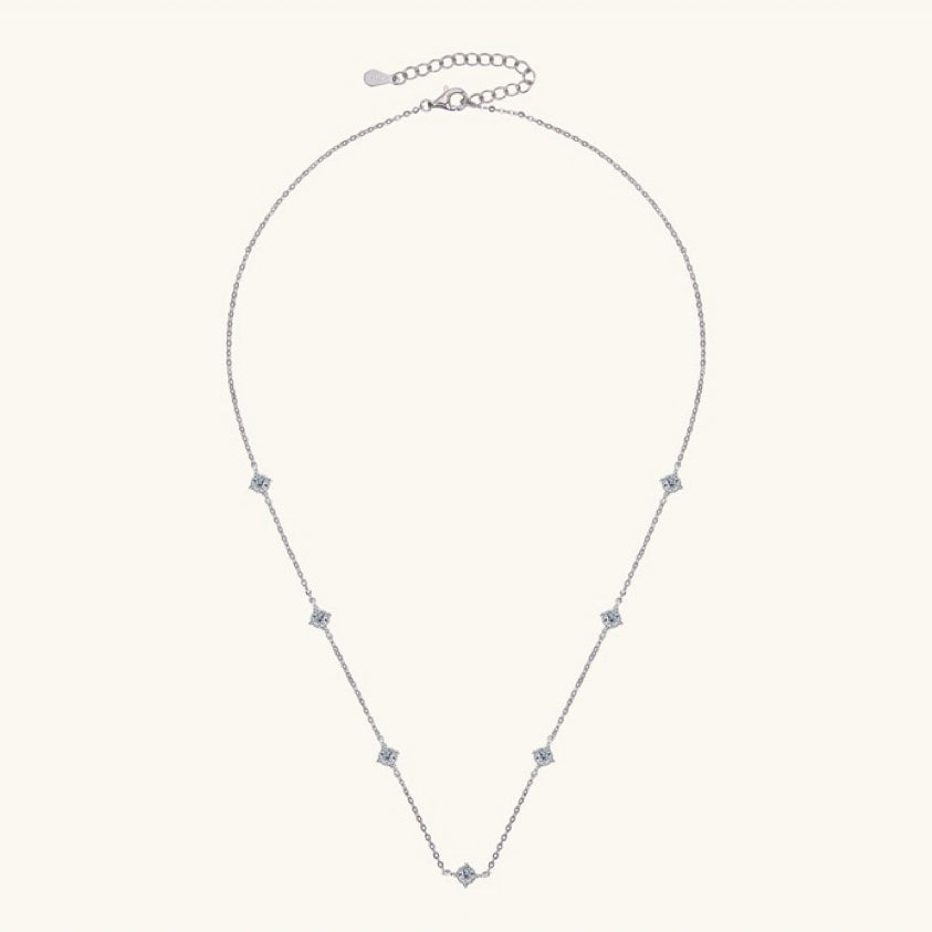 Gleaming Starry Necklace