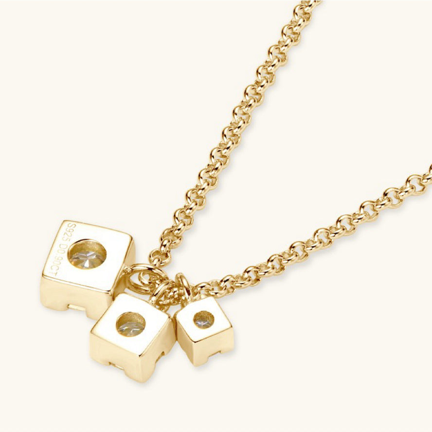 Trio Spark Necklace