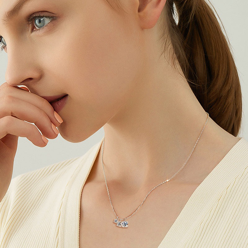 Trio Spark Necklace