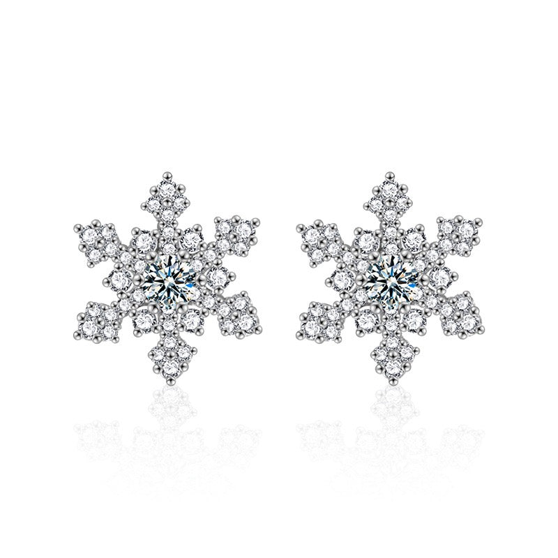Snowflake Glow Earrings