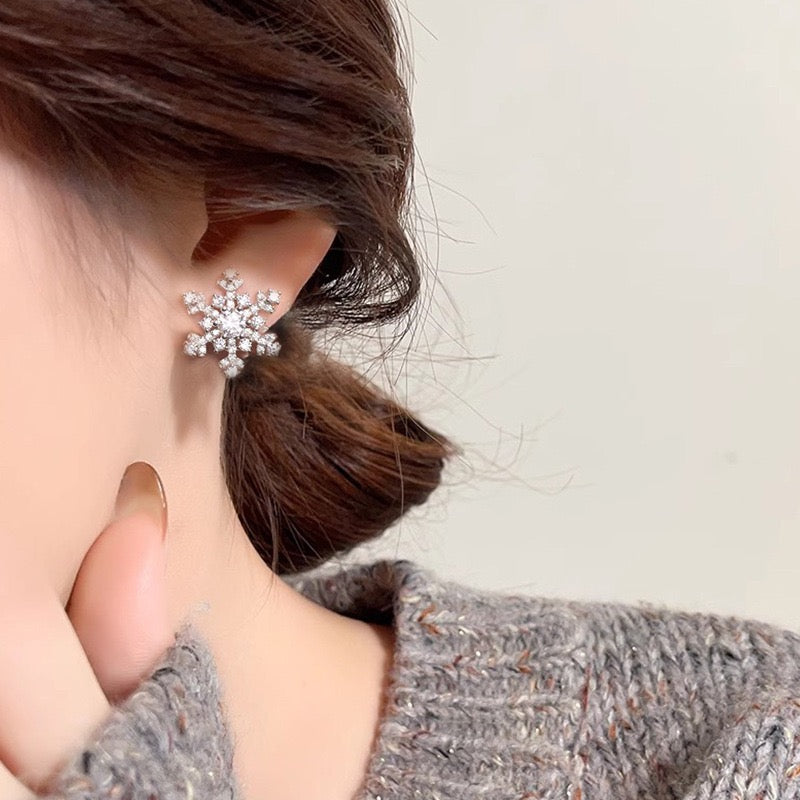 Snowflake Glow Earrings