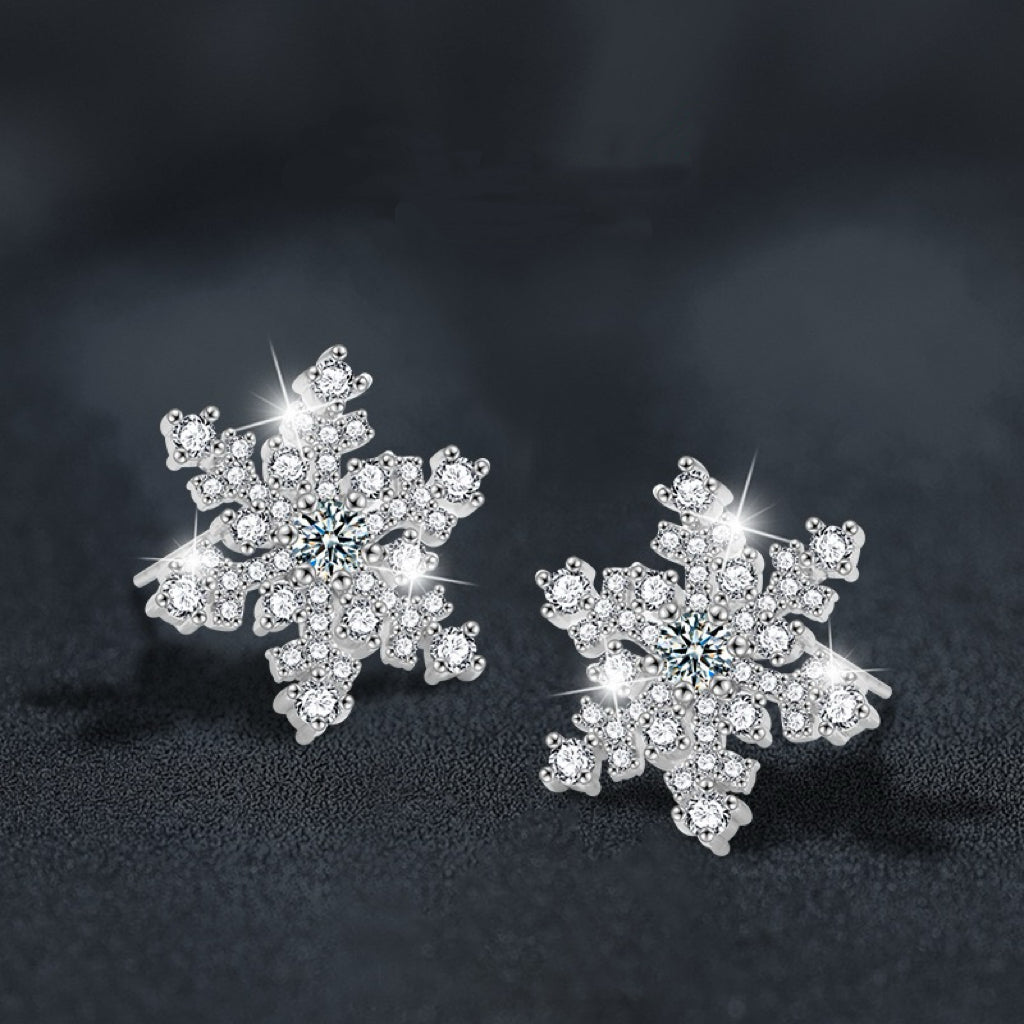 Snowflake Glow Earrings