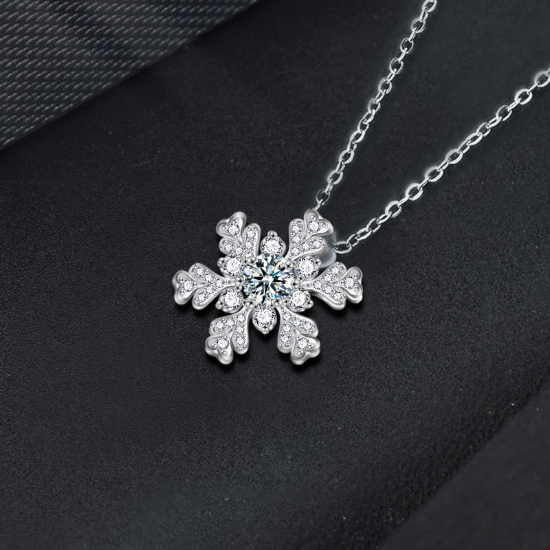 Snowflake Glow Necklace