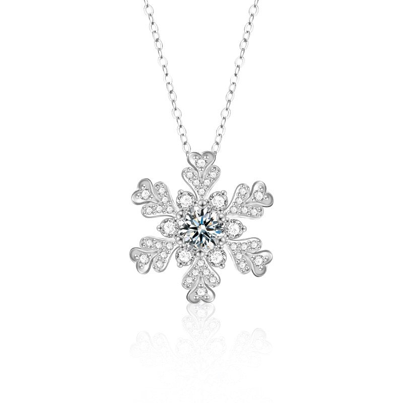 Snowflake Glow Necklace