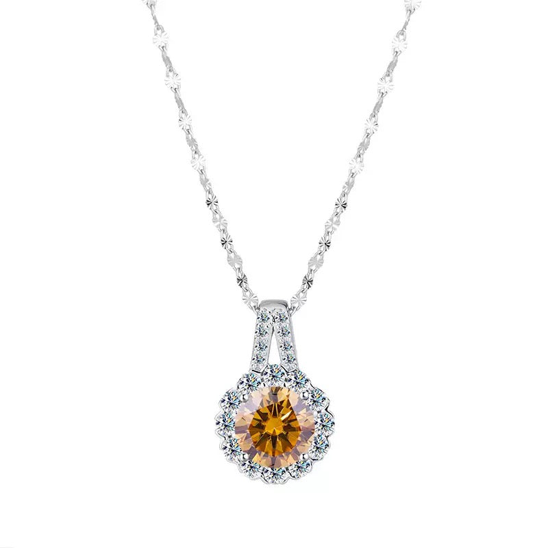 Solitaire MoissaniteNecklace