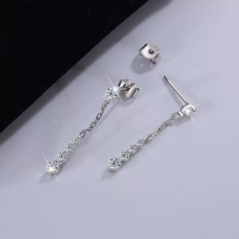 Linear Drop Earrings