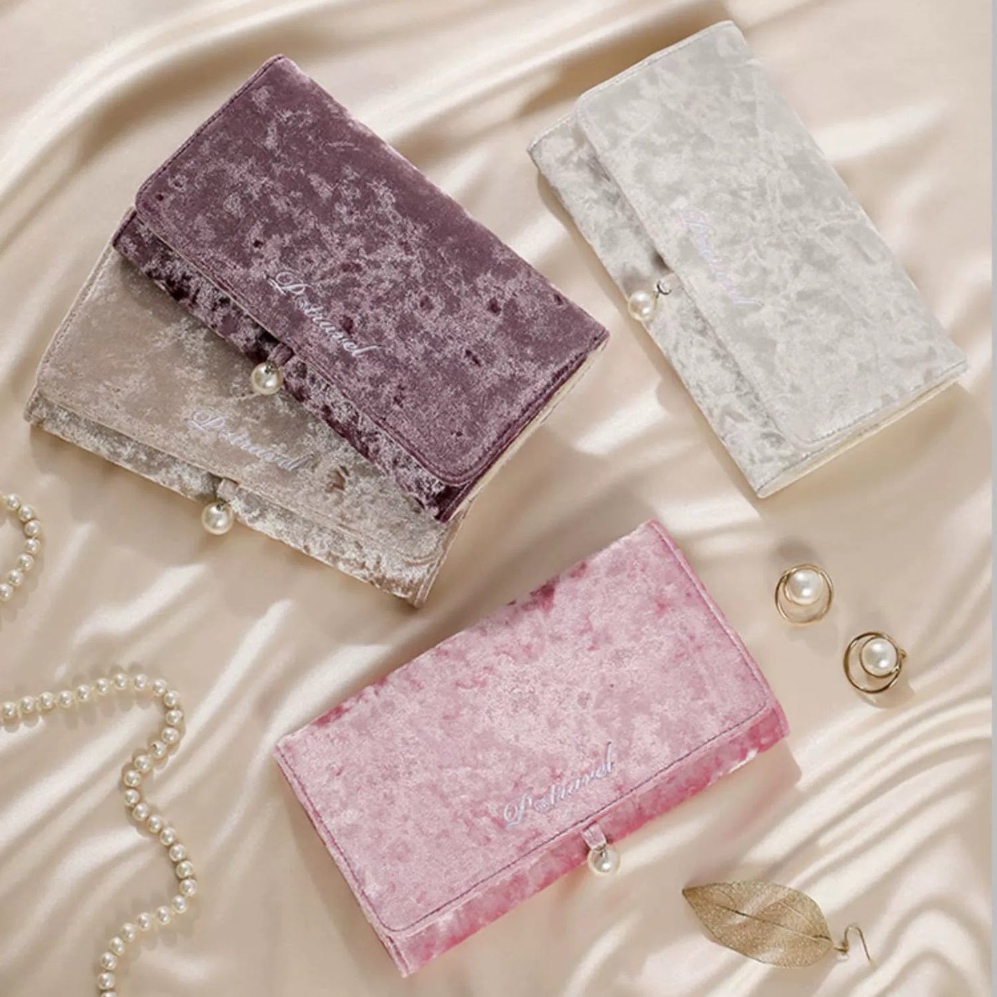 Velvet Elegance Jewelry Organizer