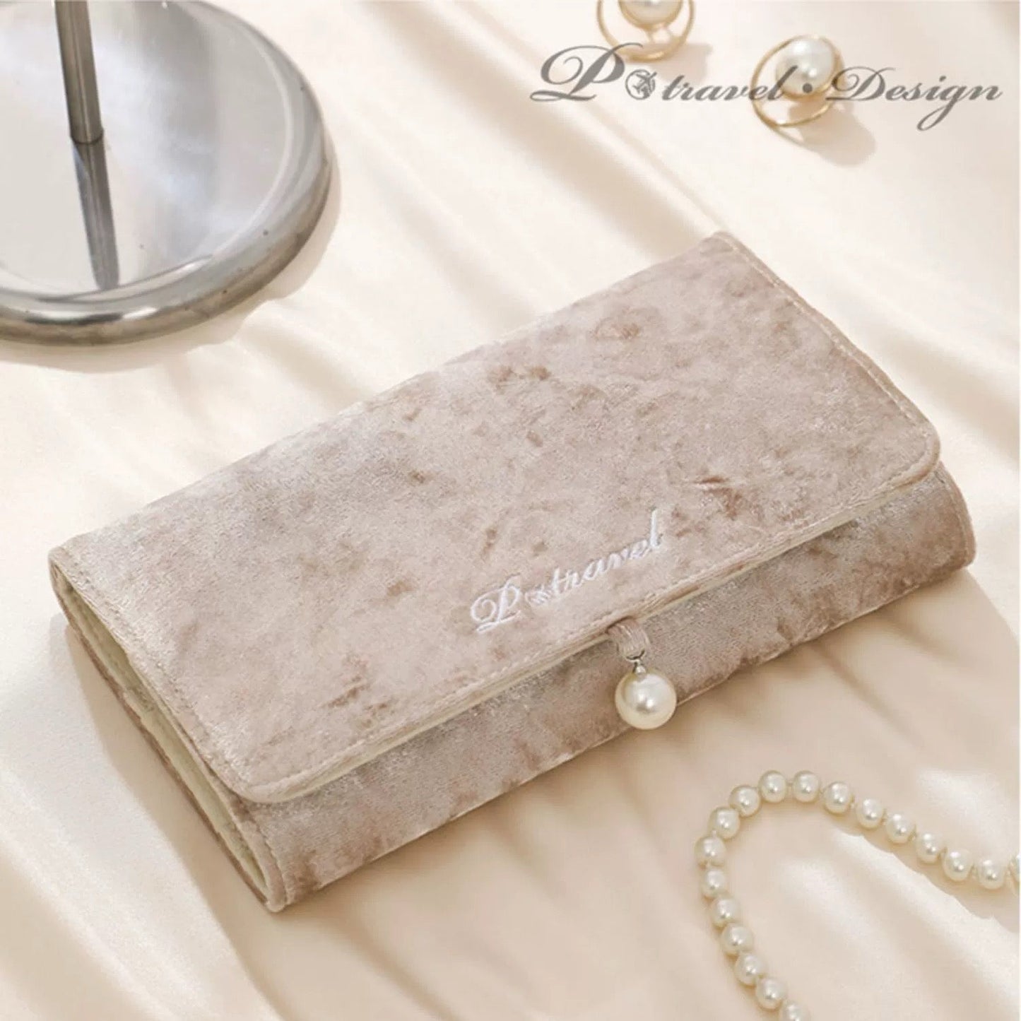 Velvet Elegance Jewelry Organizer