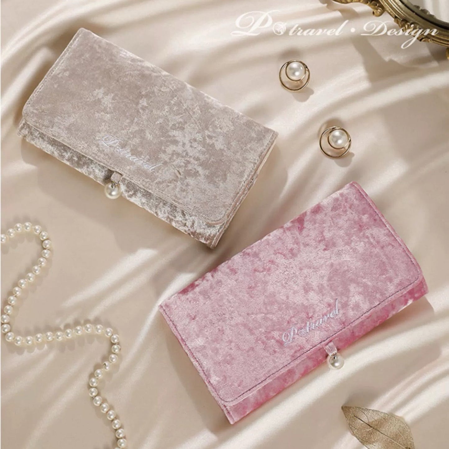 Velvet Elegance Jewelry Organizer