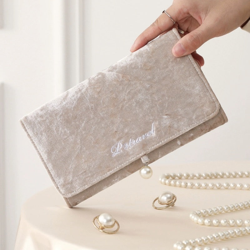 Velvet Elegance Jewelry Organizer