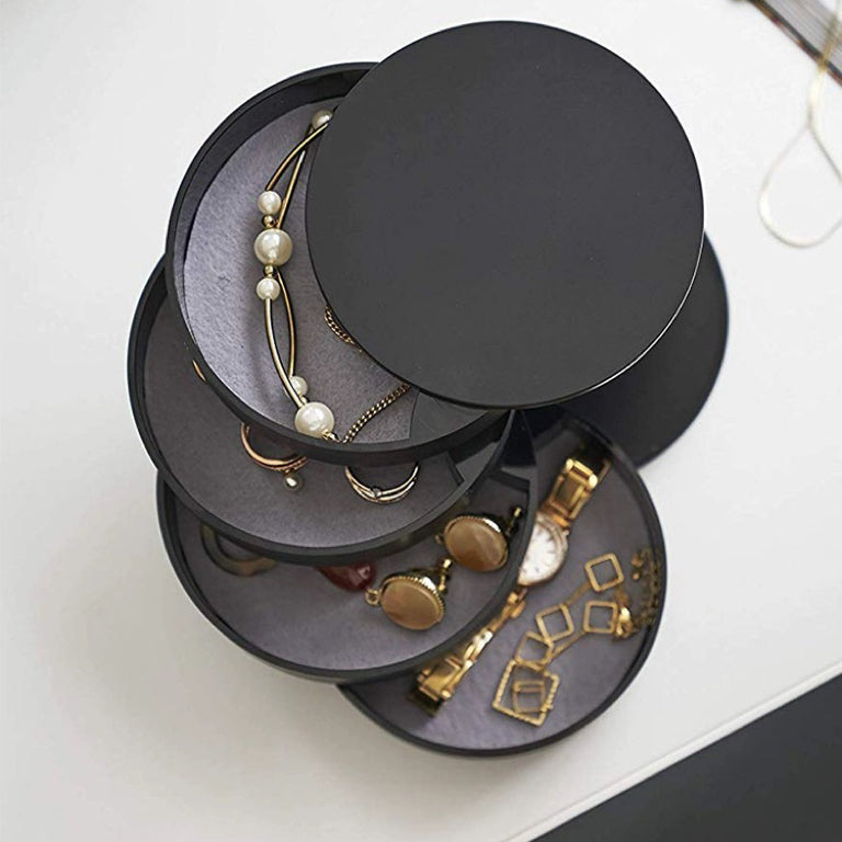 Four-layer Rotating Jewelry Box