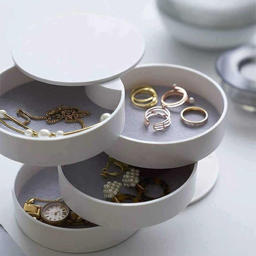 Four-layer Rotating Jewelry Box