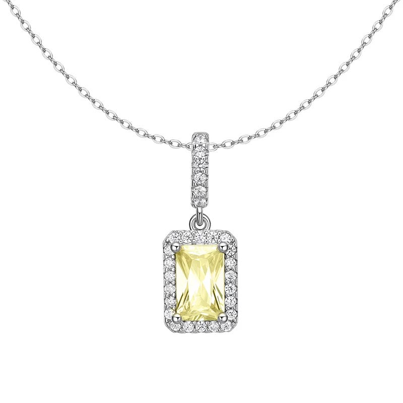 Zirconia Radiance Necklace