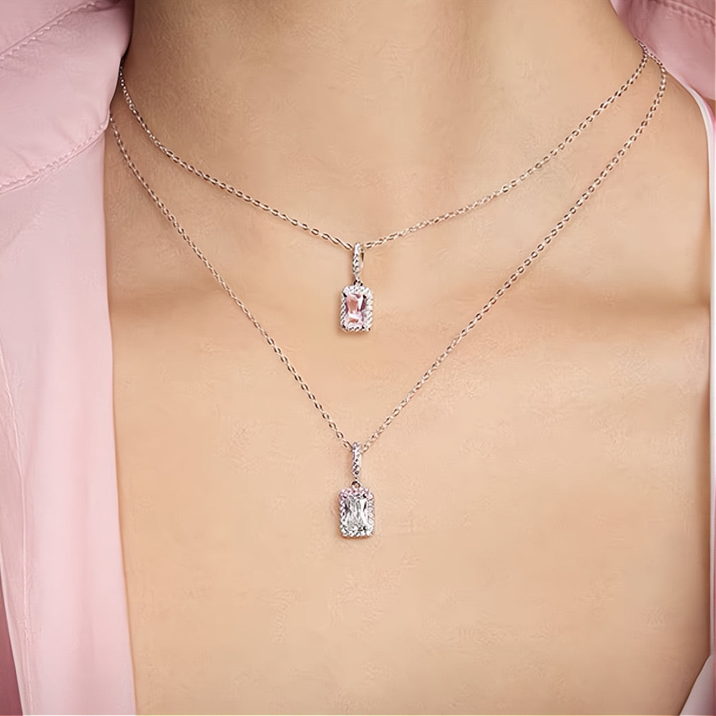 Zirconia Radiance Necklace