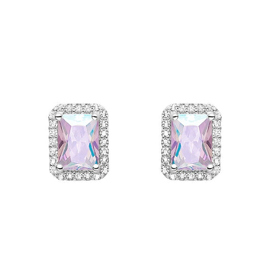 Zirconia Stud Earrings