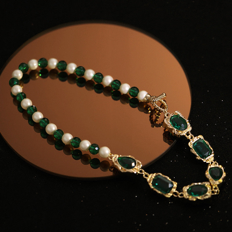 Emerald Symphony Necklace