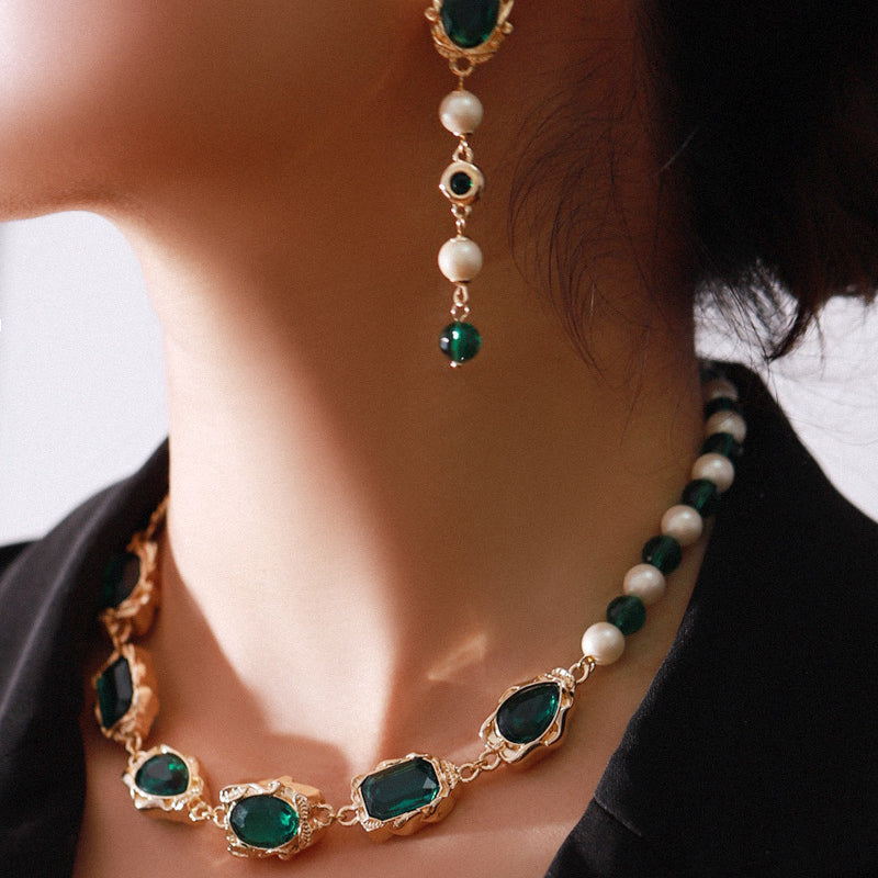 Emerald Symphony Necklace