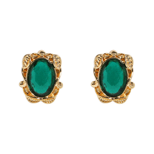 Emerald Elegance Studs