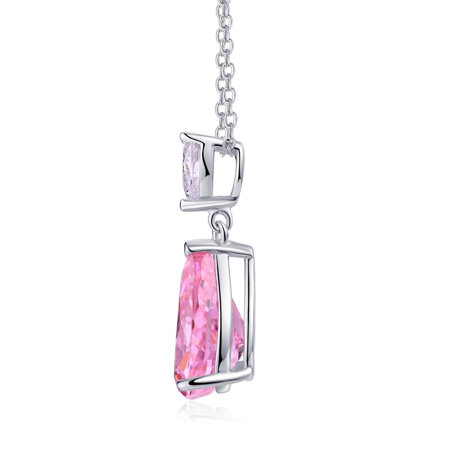 Pink Love Drop Necklace