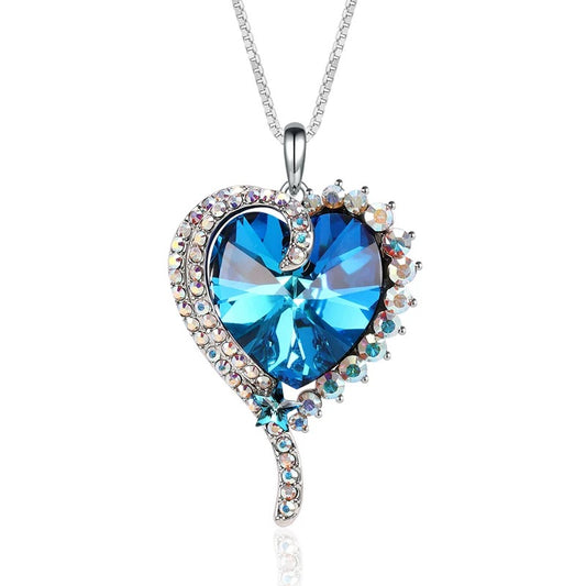 Azure Heart Pendant