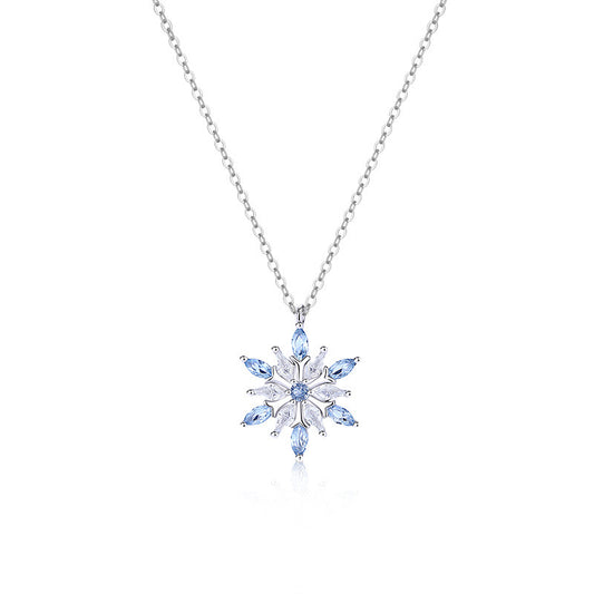 Crystal Snowflake Necklace