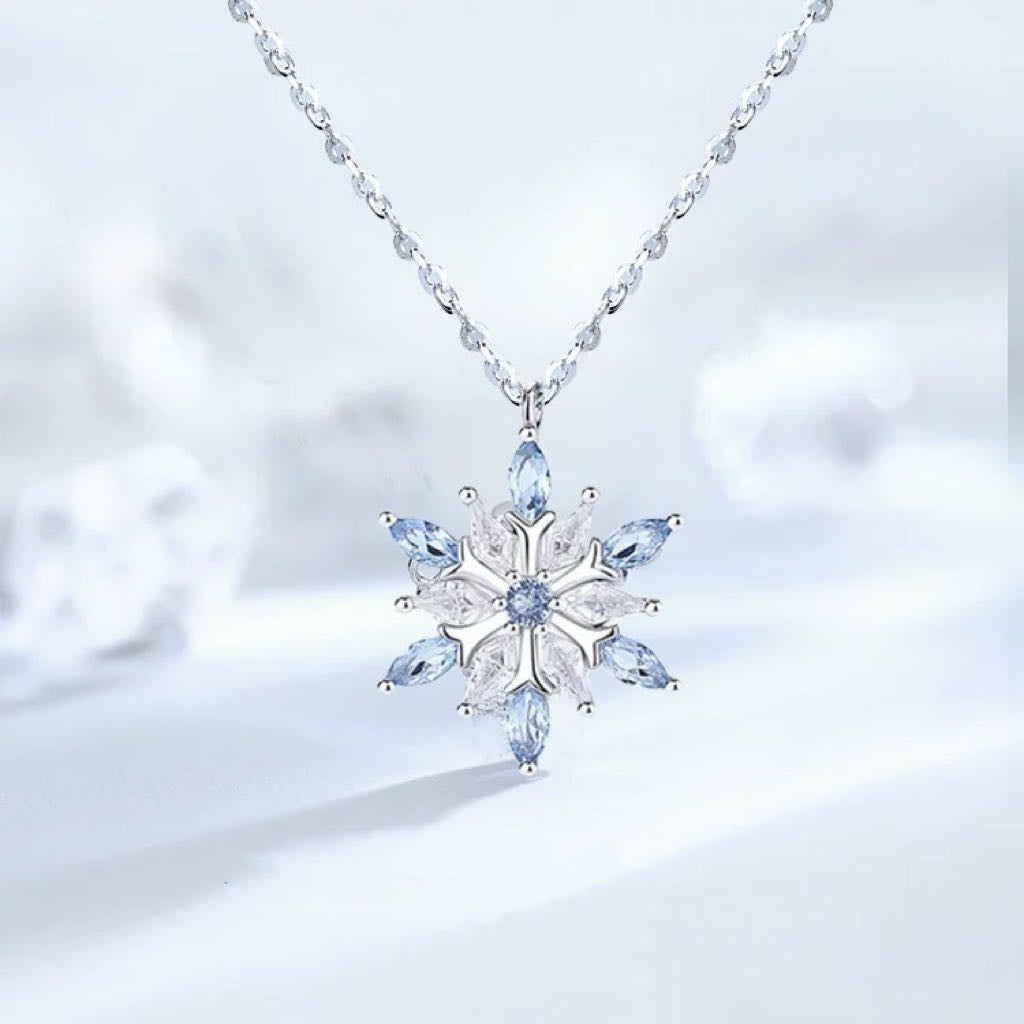 Crystal Snowflake Necklace