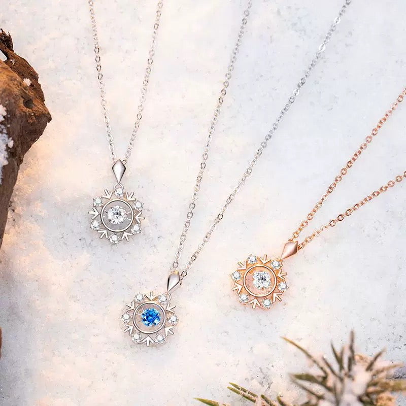 Snow Flick Necklace