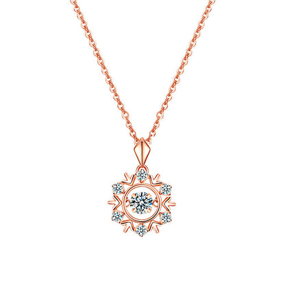 Snow Flick Necklace