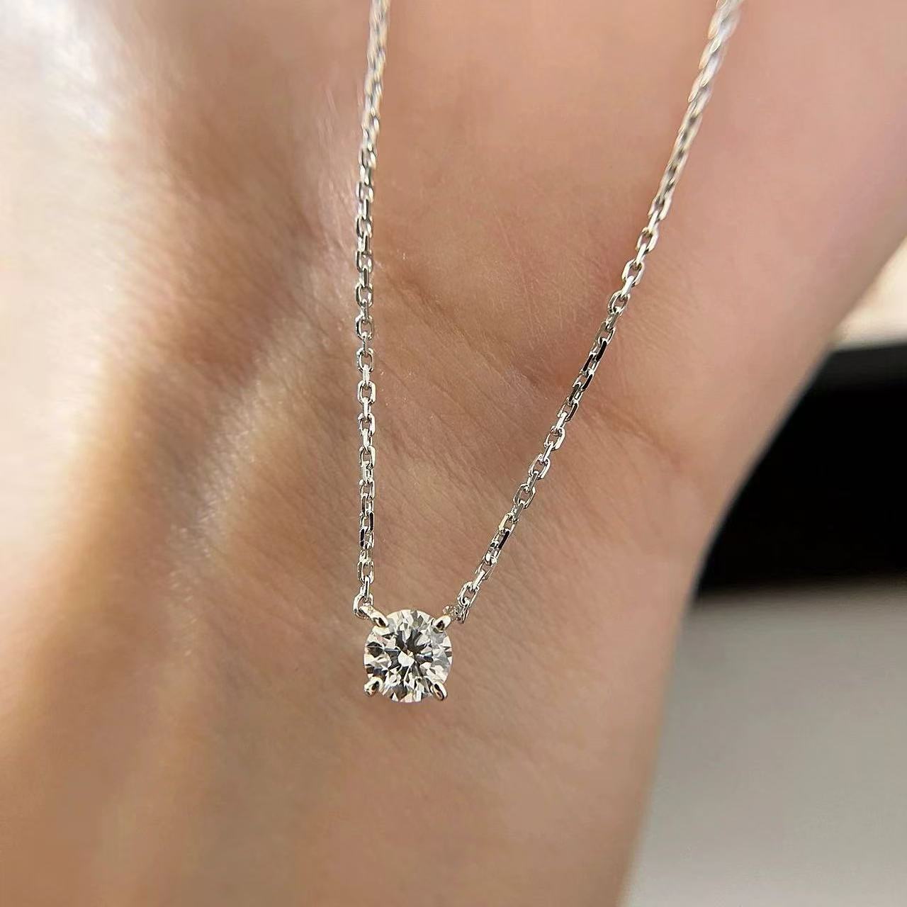 Moissanite Classic Necklace