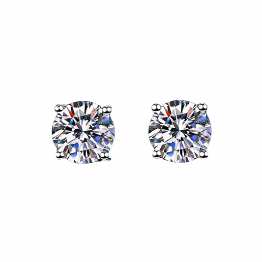 Moissanite Spark Earrings