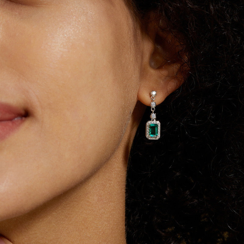 Emerald Grace Earrings