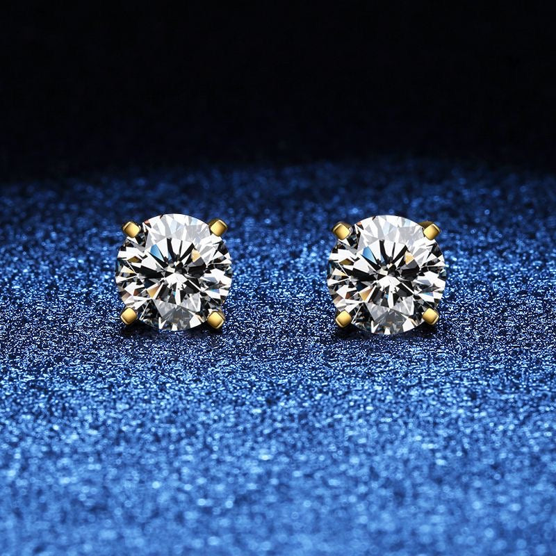 Moissanite Spark Earrings