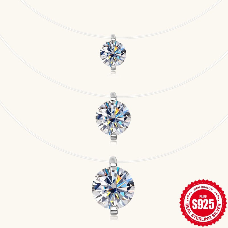 Ethereal Moissanite Necklace