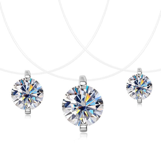 Ethereal Moissanite Necklace