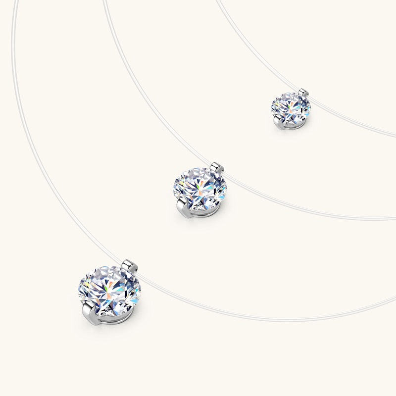 Ethereal Moissanite Necklace