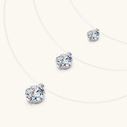 Ethereal Moissanite Necklace